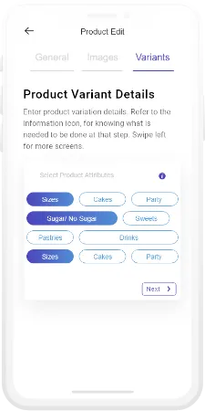 Language selection, initial iteration