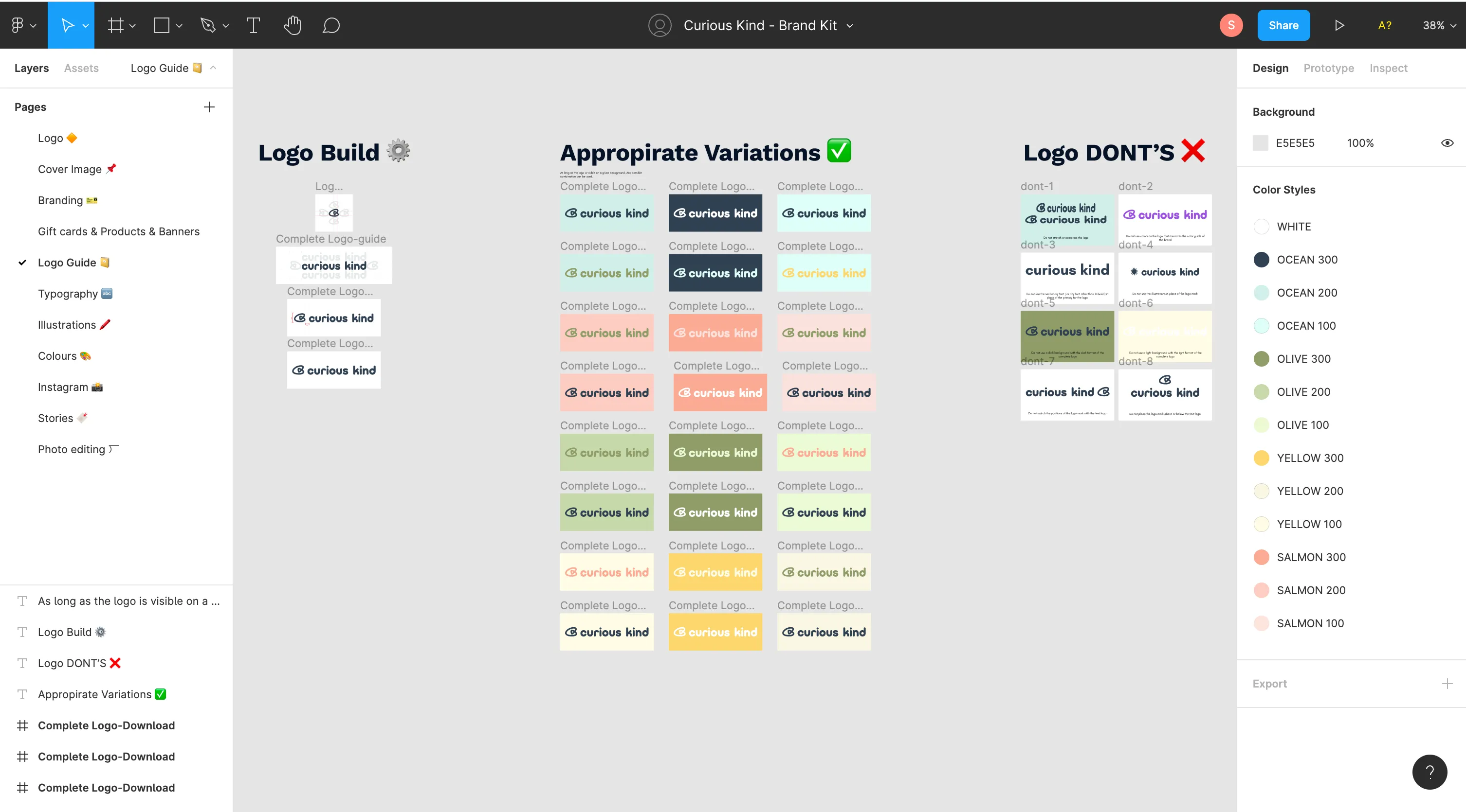 Design kit: logo usage guidelines